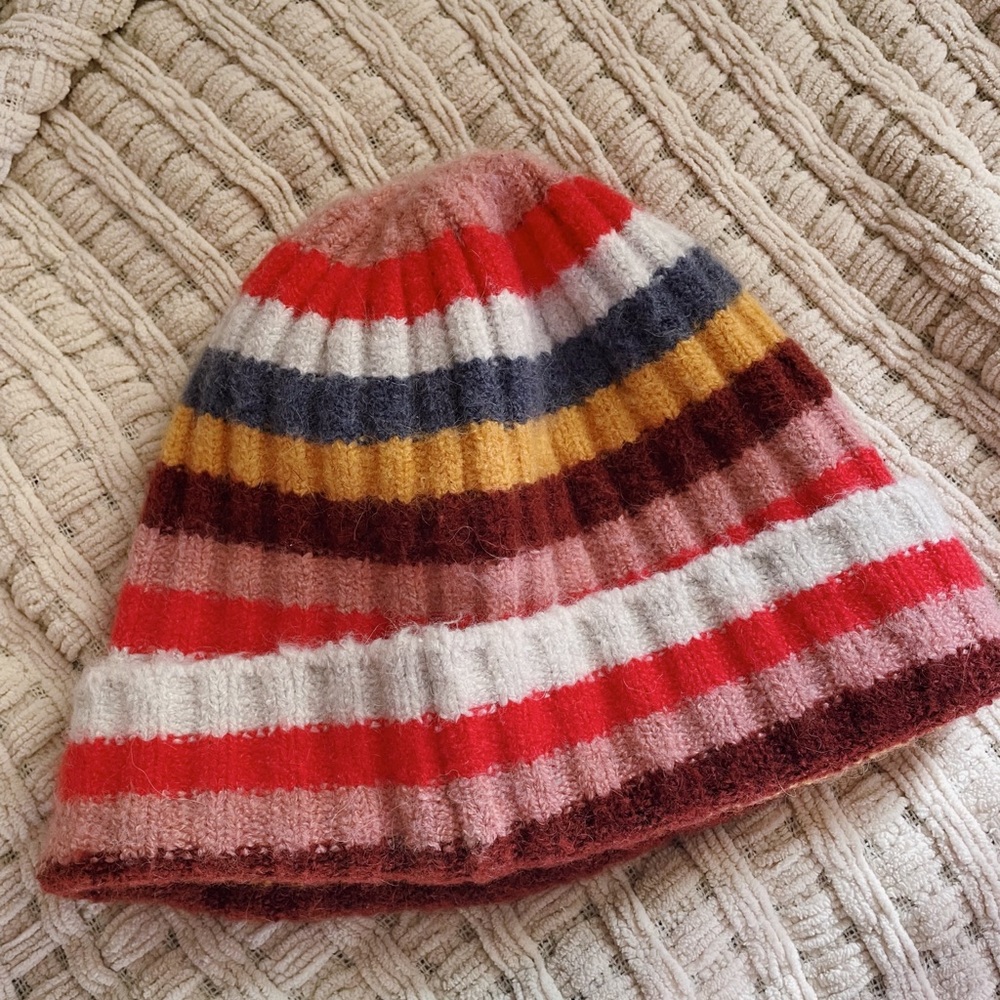 Madewell Carousel Striped Beanie